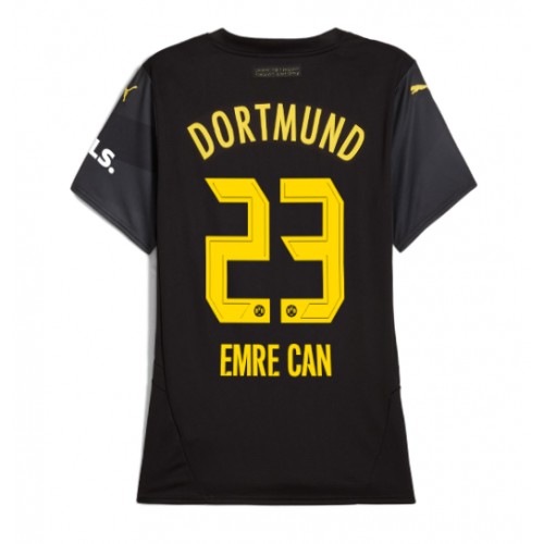 Dres Borussia Dortmund Emre Can #23 Gostujuci za Žensko 2024-25 Kratak Rukav